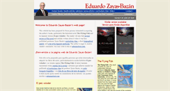 Desktop Screenshot of eduardozayas-bazan.com