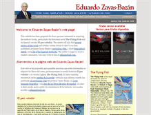 Tablet Screenshot of eduardozayas-bazan.com